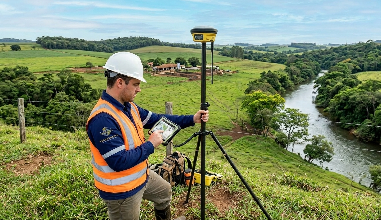 GEORREGERENCIAMENTO DE IMÓVEIS RURAIS TERRAGRAFIA